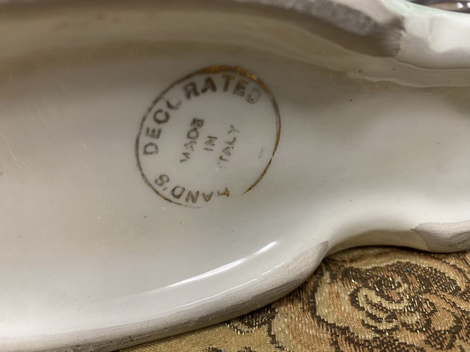 Винтидж порцеланови вази коне Declrate 1960 Италия