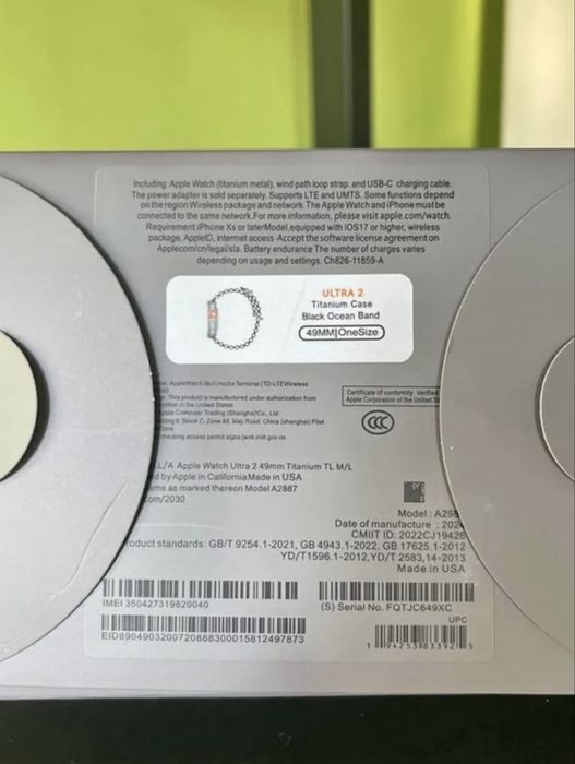 Продам apple watch ultra 2 оригинал