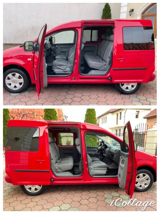 VW Caddy Life 2009, 1.6 mpi+GPL,clima*Garantie*Rate*Imp Germania