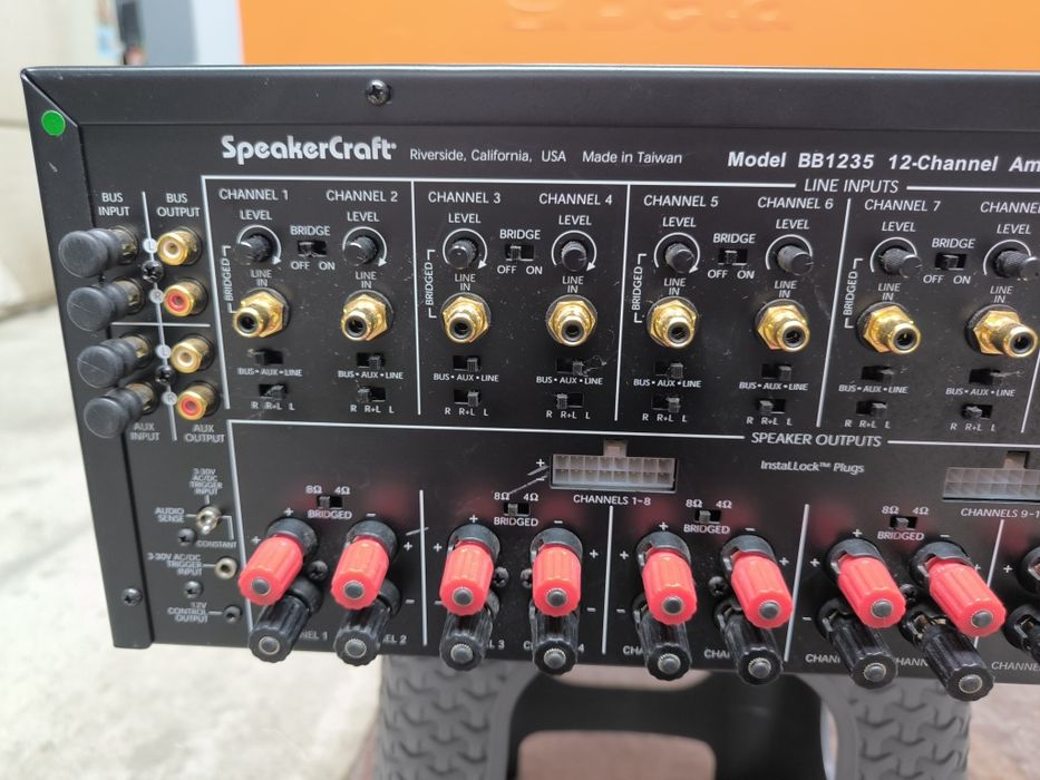Speakercraft bb 1235. 12 channel
