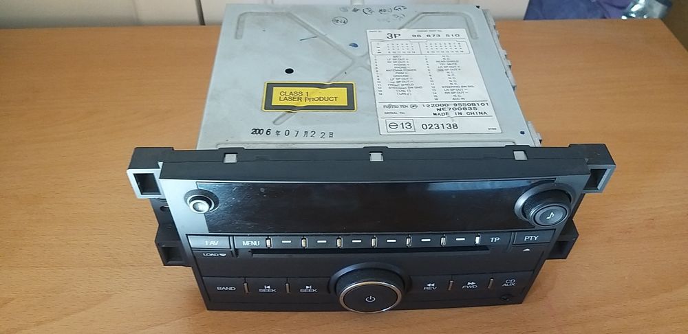 Radio chervolet captiva