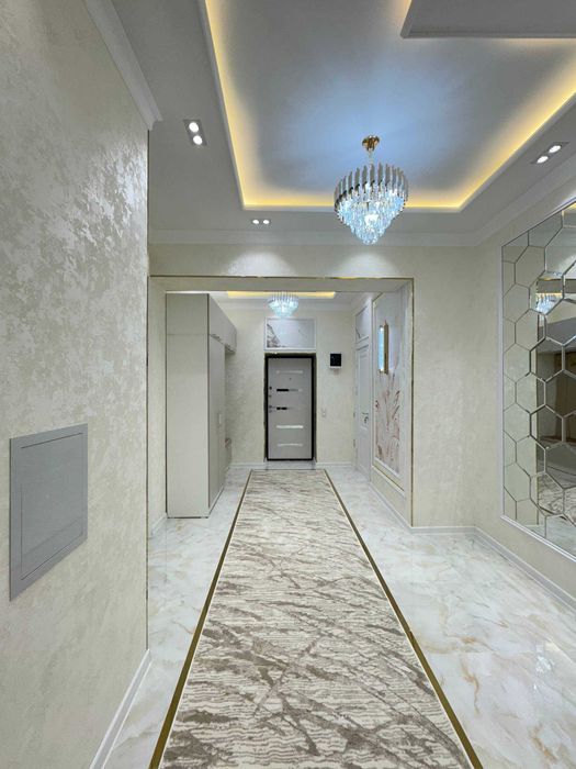 3 хона янги ремонт мебел техникаси бн сотилади/ ЖК Rivera/ Новостройка