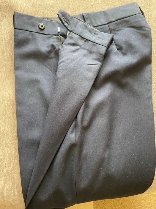 Синие школьные брюки