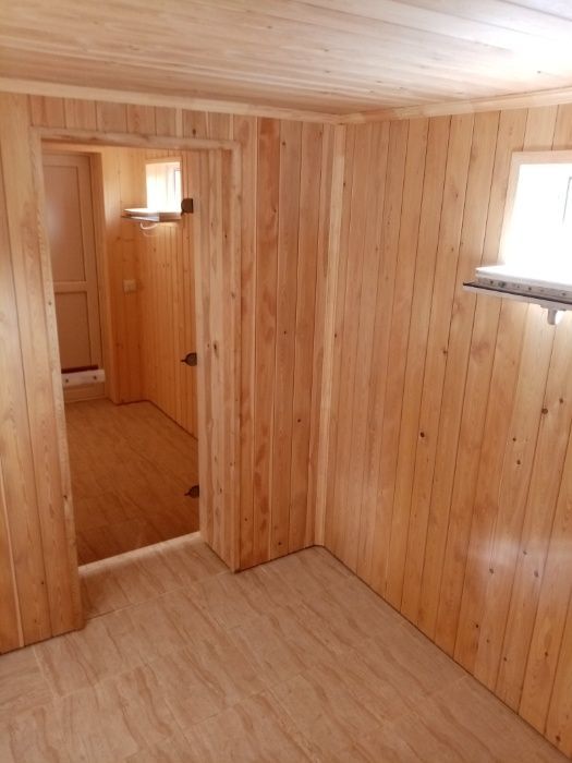 Отделка саун бань