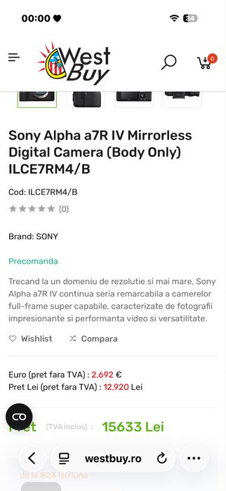 Sony Alpha 7R V Full Frame Mirorless + Sony G Master FE 24-70mm F2.8GM