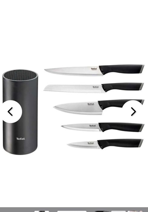 Setul de cuțite Tefal Comfort cu suport din  Ice Force