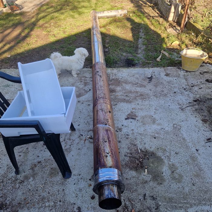 Horn inox pentru sobe centrală