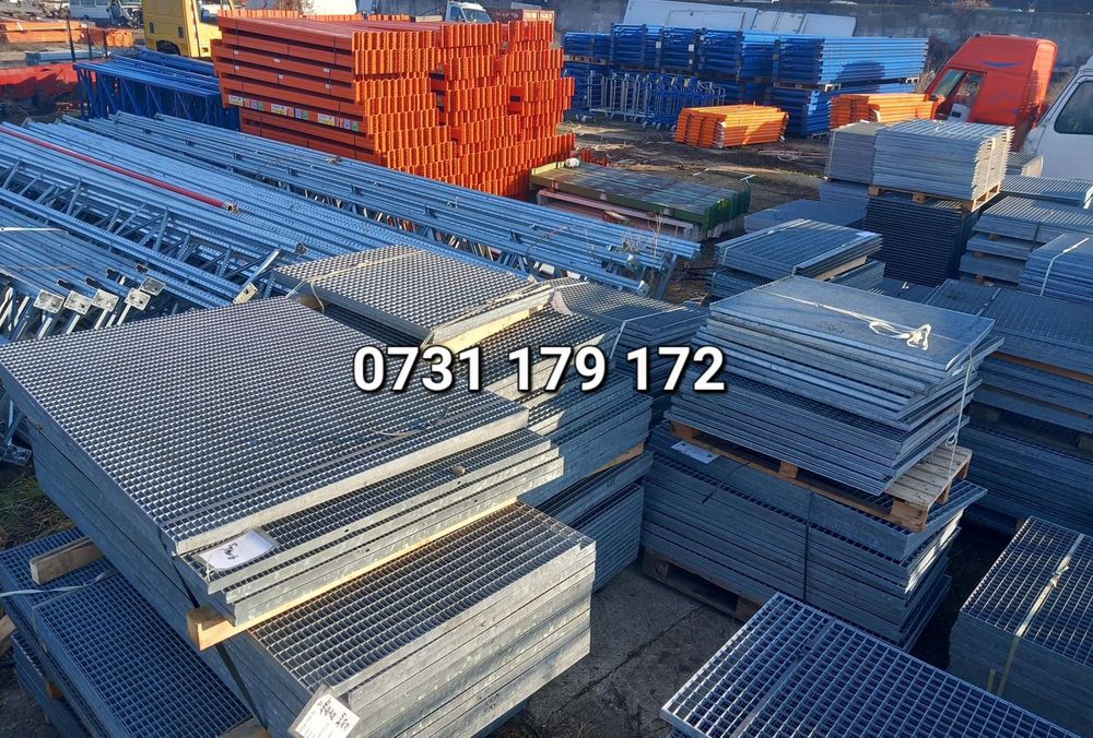Trepte zincate platforme zincate