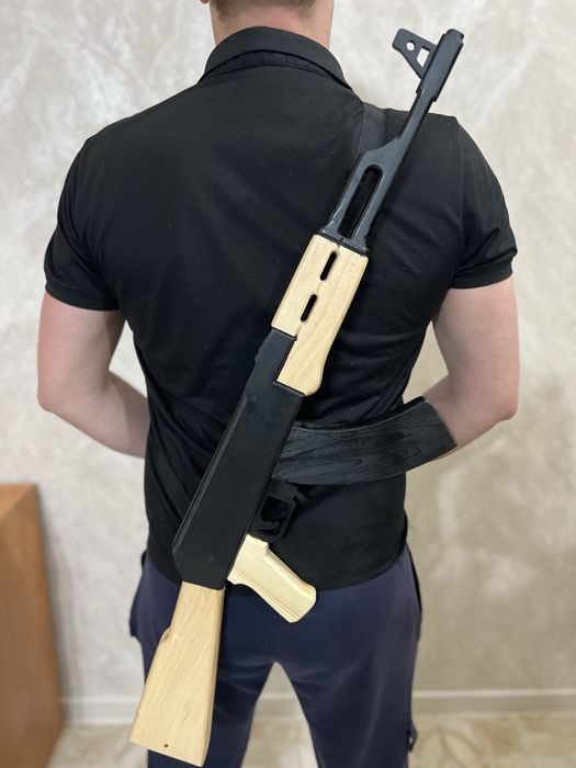 Макет деревянного автомата АК 47