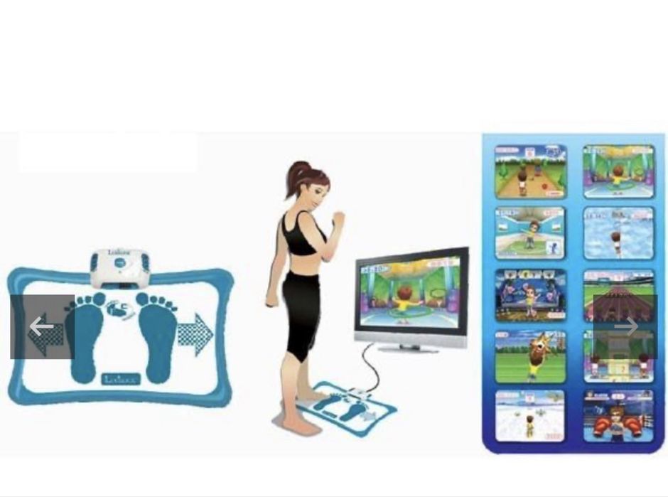 Consola TV Fitness Lexibook