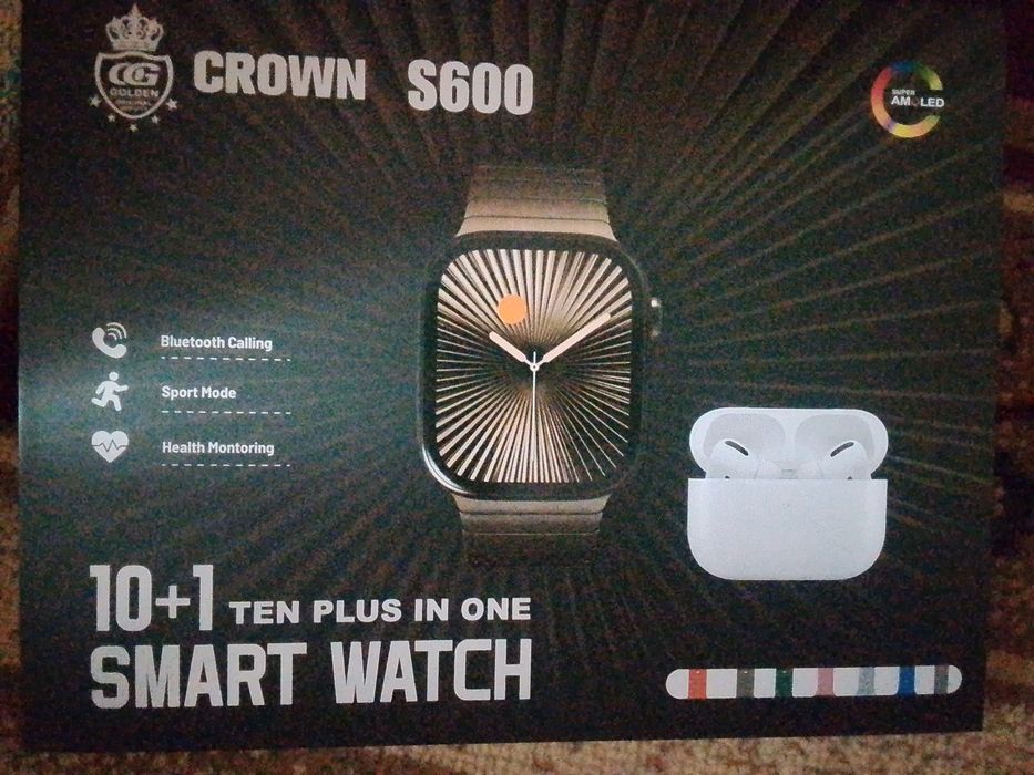 Смарт часы кроун с600