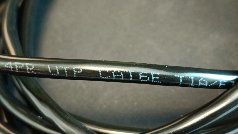 Патч-Корд Cat.6E UTP4 23 AWG кабель Ethernet