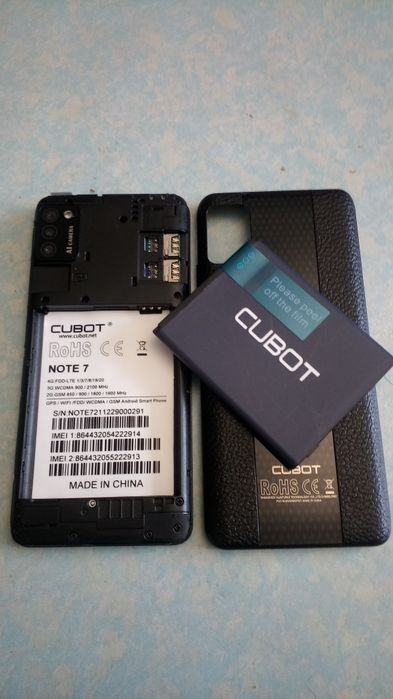 Продам смартфон "Cubot" Note 7