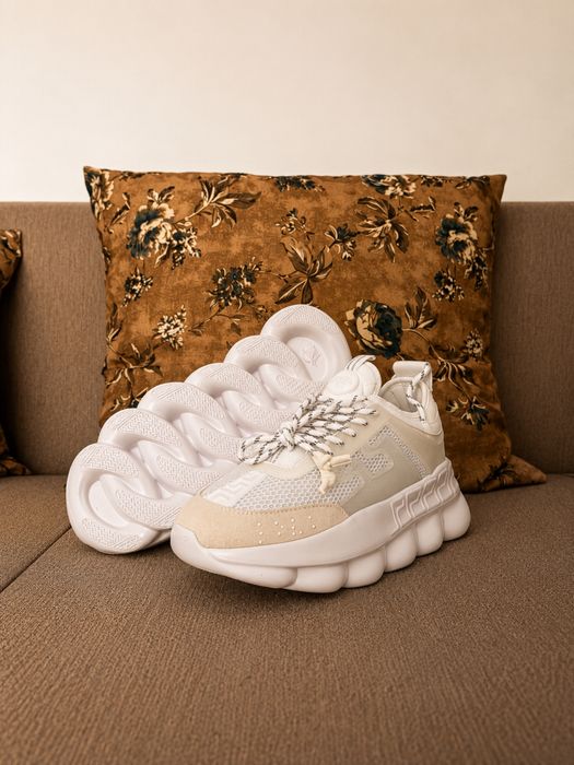 Adidasi Versace Chain Reaction White Edition  | 40-44