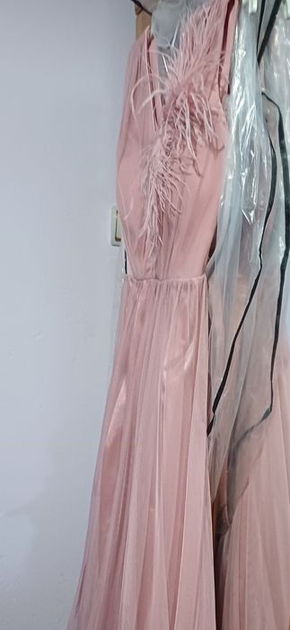 Разпродажба Розова официална рокля Нова