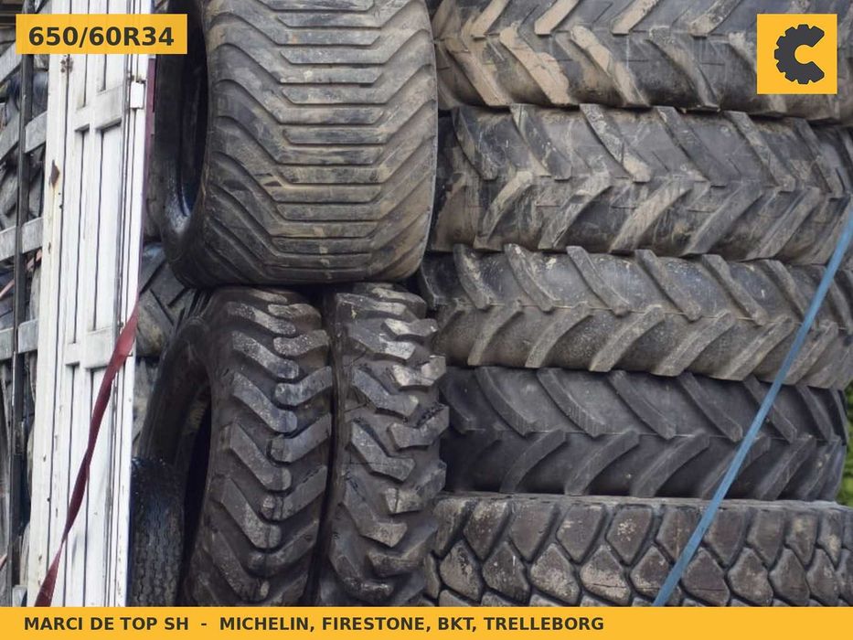 Anvelope Cauciucuri 650/60R34 650 60 R34 6506034 650 60R34 Michelin Tractor Utilaje Agricole Radial SH Second Hand LIVRARE Garantie 1 An Factura