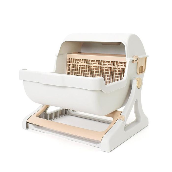 Полуавтоматический кошачий лоток