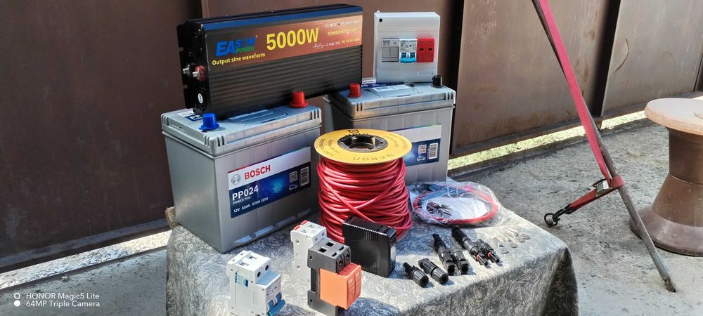 Инвертор 5000 W пълна синусоида+акумулатор и мн. други ТОП предложения