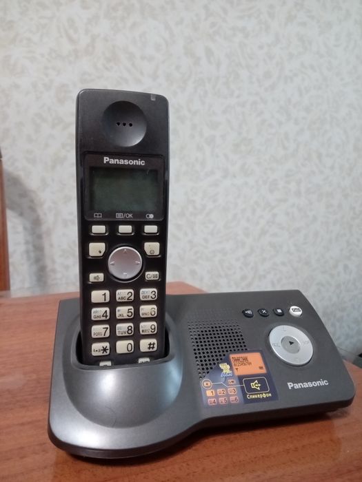 Телефон-трубка без проводной с автоответчиком