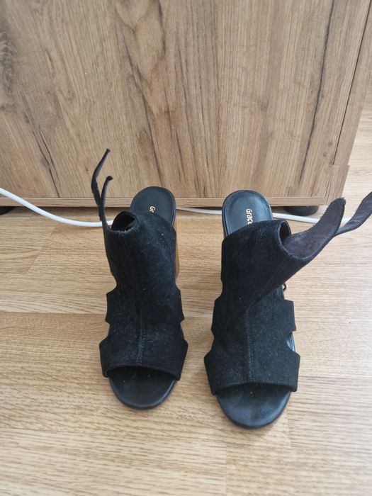 Sandale negre casual