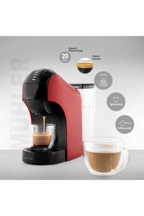 Еспресо машина 3в1 Muhler