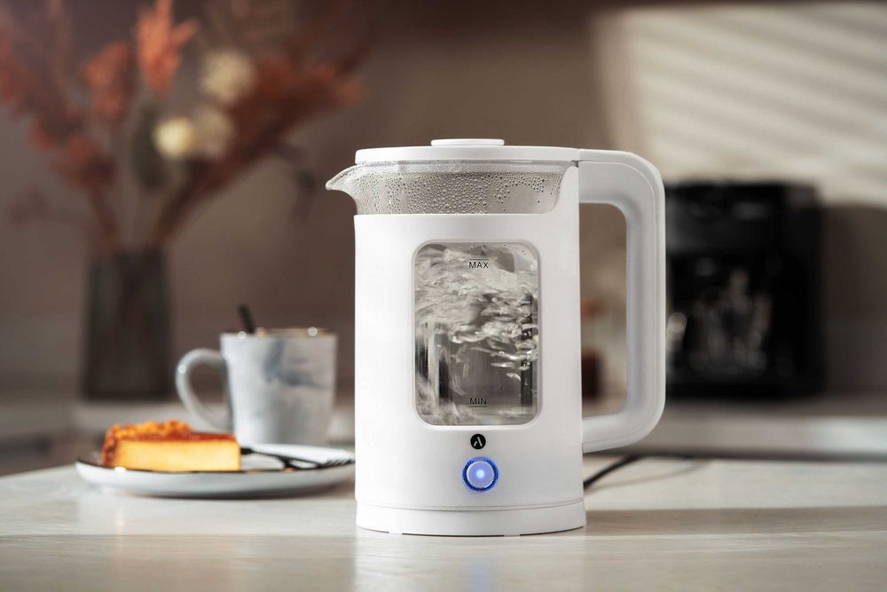 Электрочайник Ardesto EKL-T31GW 1.5 л, стеклянный, белый