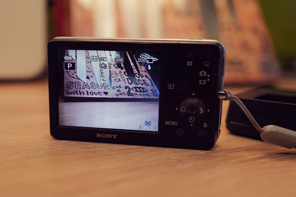 Aparat foto Sony Cybershot W310 Top 12Mp HD instagram baterie NOUA