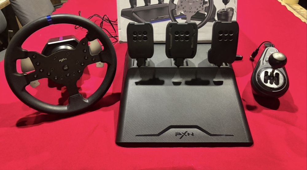 Volan gaming pxn v99 forcefeedback (nu logitech, thrustmaster, moza)