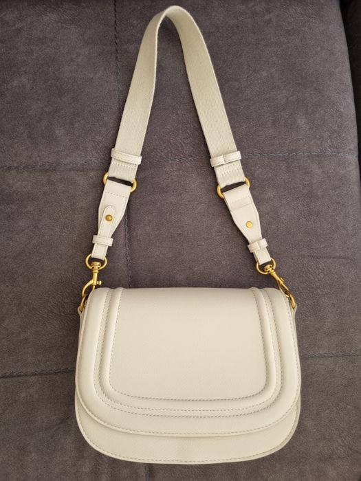 Дамска чанта екрю