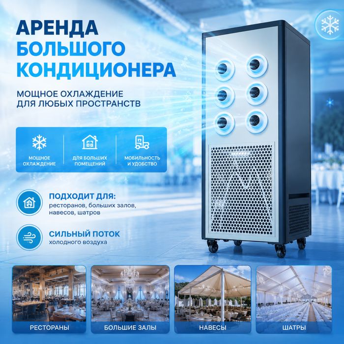 Прокат кондиционера для шатера, для навеса, уличный кондиционер, внутр