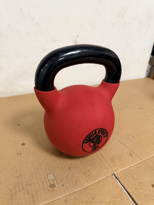 Kettlebell nou Germany 26 kg fier cauciucat pret 350 lei