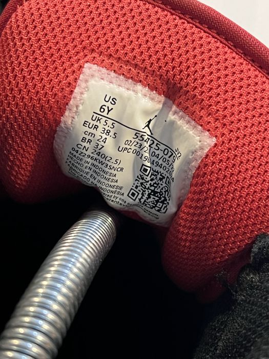 Nike Air Jordan 1 Mid High Bred Toe 37,5 38 38,5 Dunk