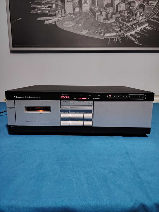 Nakamicki LX-3 2 Head Cassette Deck, defect la mecanismul de control.
