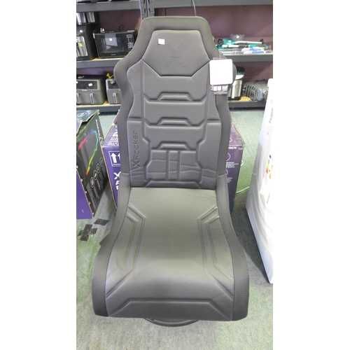 Аудио гейм стол X Rocker Aurora 2.1 Bluetooth с LED светлини