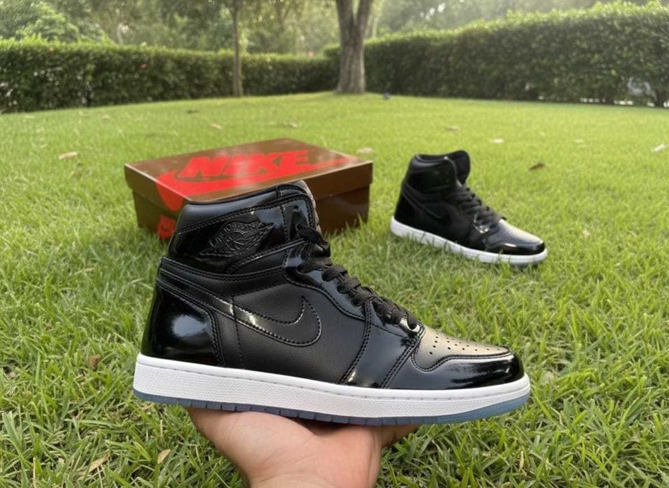 Adidasi Jordan 1 High Space Jam - Sneakersi Fete Baieti