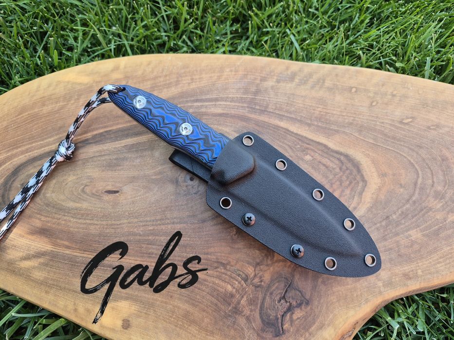 Нож с фиксирано острие FOX Knives FX529,фултанг с тактическа кания