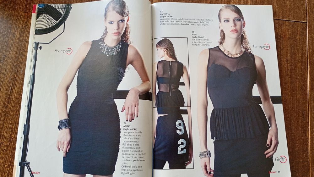 Списания с кройки BURDA/ Boutique