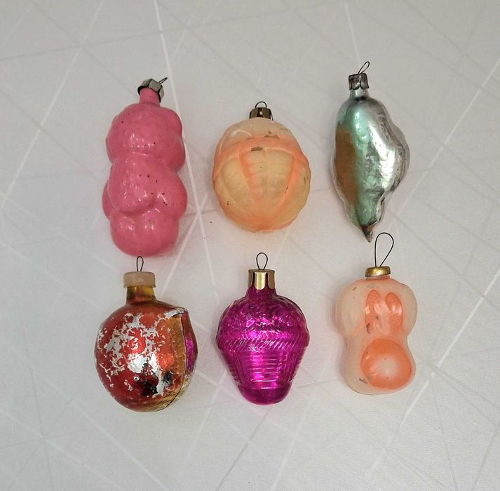 Ёлочные игрушки СССР..