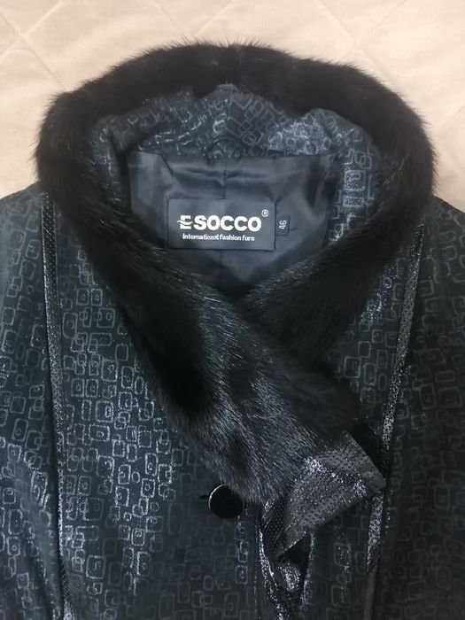 Продам утеплённый плащ из натуральной кожи