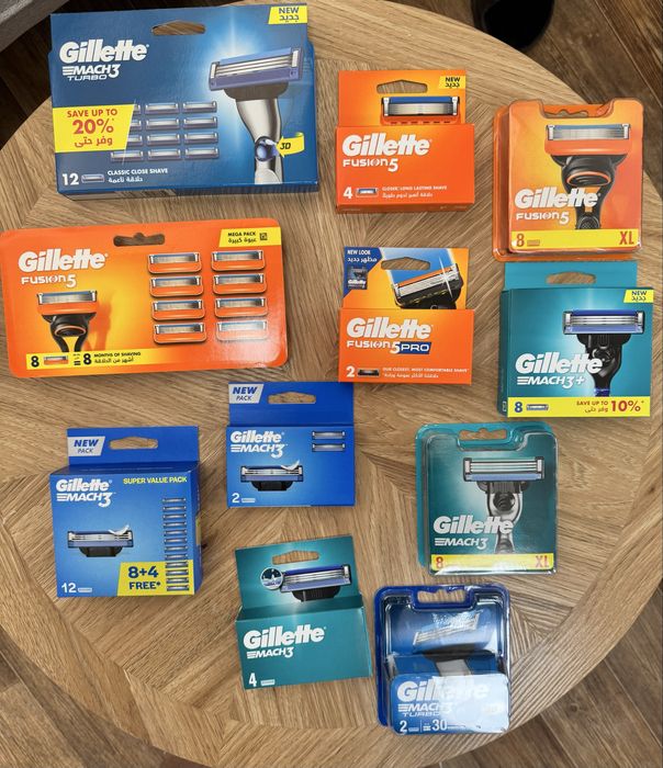 Продукция Gillette