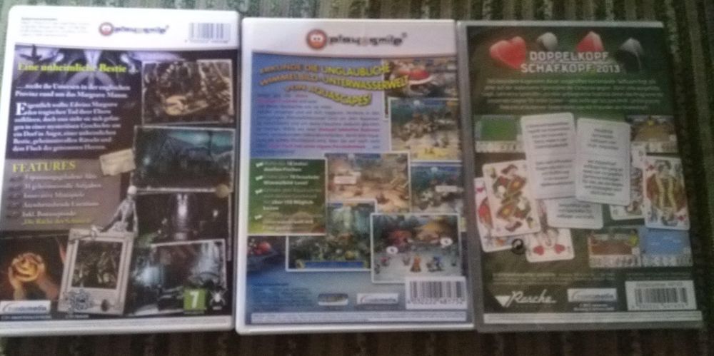 Компютърни игри три броя дискове