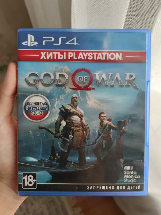 GOD of WAR диск для ps⅘