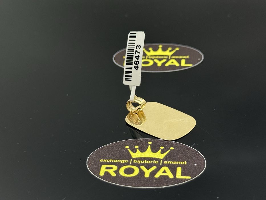 Bijuteria ROYAL : Pandantiv AUR 14K NOU / 2.23 GR