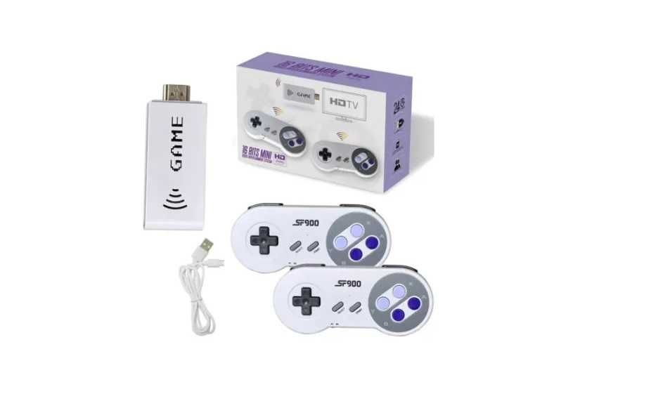 Game Stick consola  2 x Controler fără fir