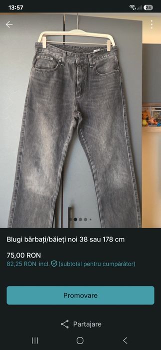 Blugi barbati 38 noi