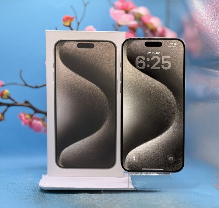ГАРАНЦИОНЕН!!! Apple iPhone 15 Pro Max, 256GB, 5G, Natural Titanium