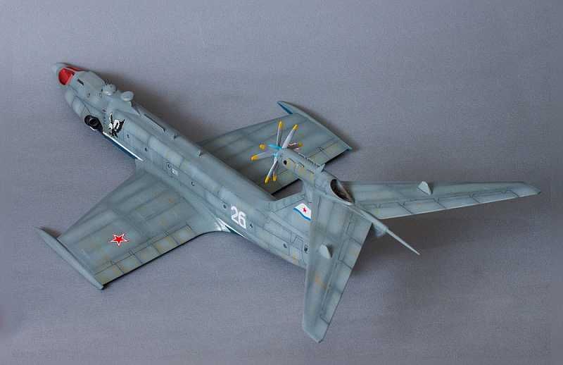 Сборная модель -Транспортно-десантный экраноплан А-90 "Орлёнок" ZVEZDA