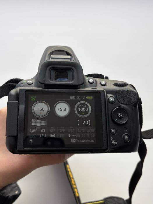 Nikon D5200 объектив 18-55 мм