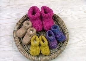 Топли бебешки терличета българско плетиво