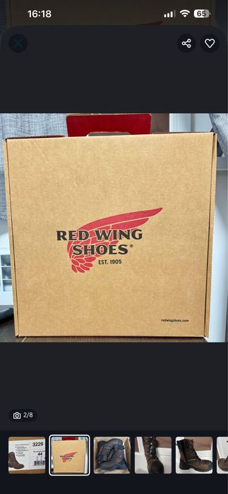 Red Wing Редвинк ботинки Сиз